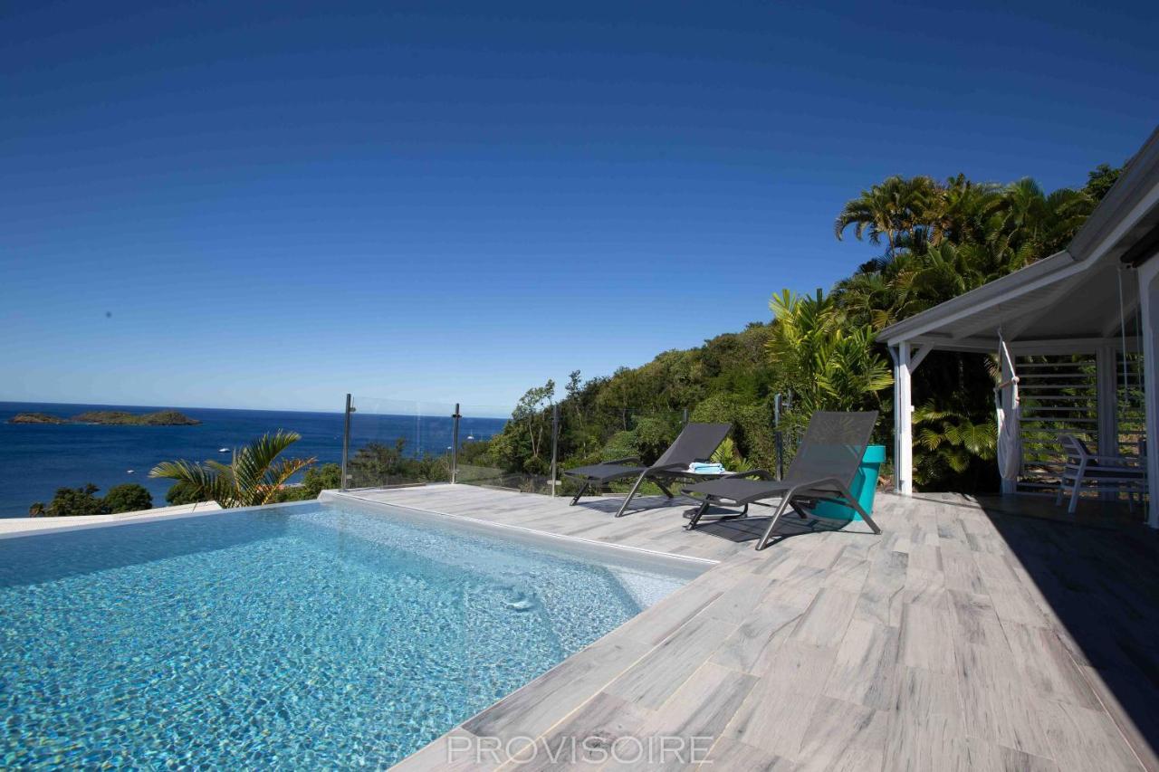 Sunset Palm - Villa Creole Avec Piscine Face Au Coucher De Soleil Et A La Reserve Cousteau Bouillante Exterior photo